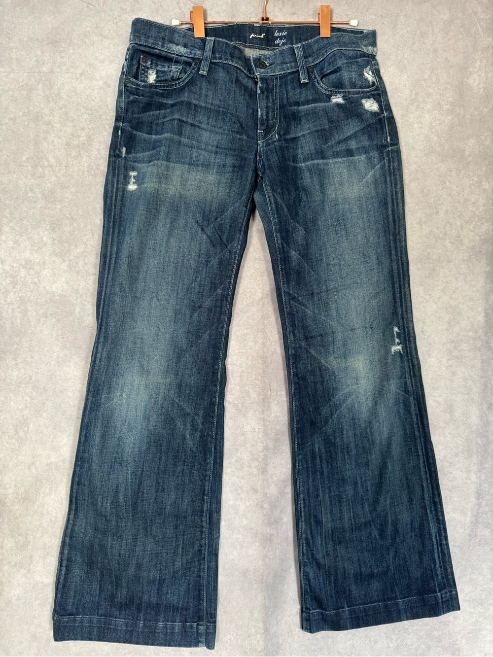 7 For All Mankind Dojo Jeans Womens 31 The Lexi Petite Flare